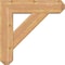Ekena Millwork Traditional Craftsman Smooth Bracket w/ Offset Brace, Western Red Cedar, 7 1/2"W x 28"D x 28"H BKT0806X28X28TRA04SWR - alternate 4